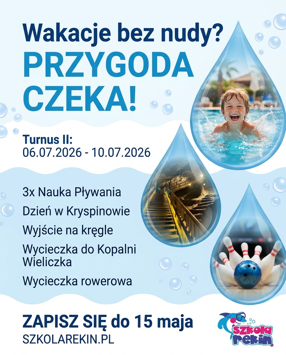 Letni obóz ze Szkołą Rekin Wisła – lato 2023